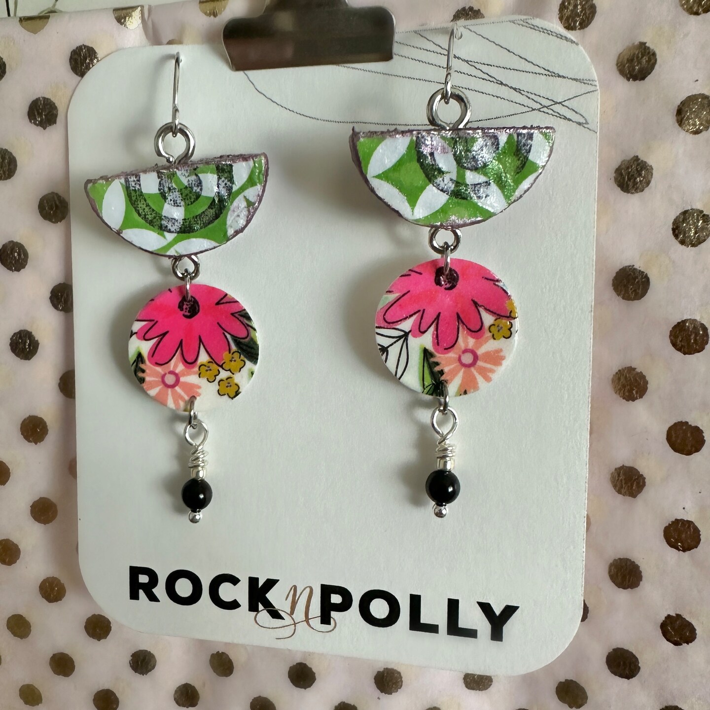 Large bead earrings – RISE Artisan Marketplace